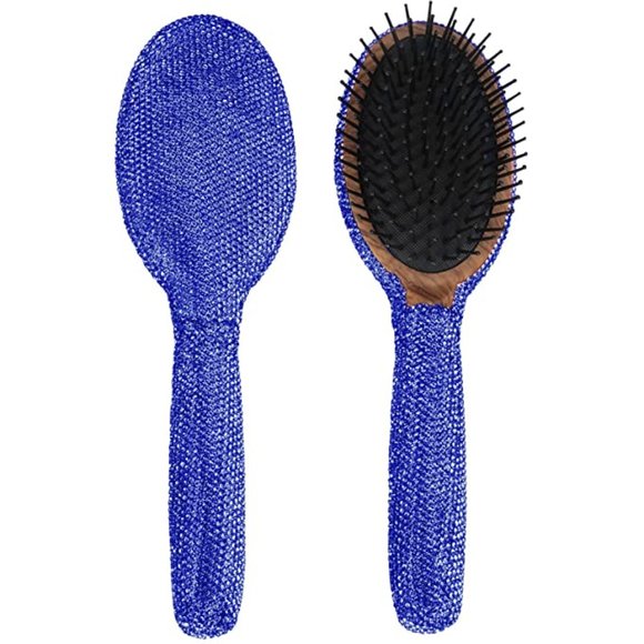 NWT Sparkling Bling Swarovski Rhinestone Crystal Hair Brush + FREE Gift! - Picture 10 of 15